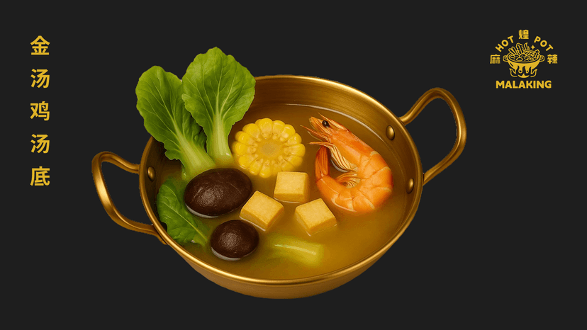 Golden Chicken Broth